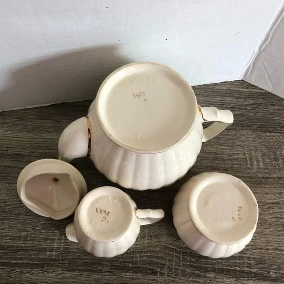 Vtg Sadler England Rose Patterned Tea  Set - Picture 4 of 14